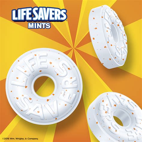 Life Savers Orange Mint Hard Candy Bag 13 Ounce