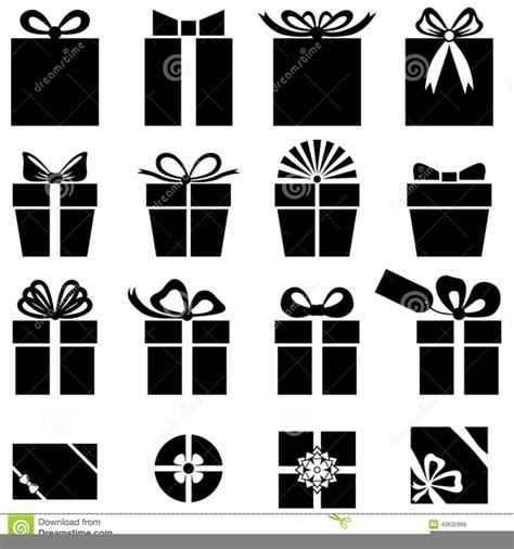 Present Clipart Black White Free Images At