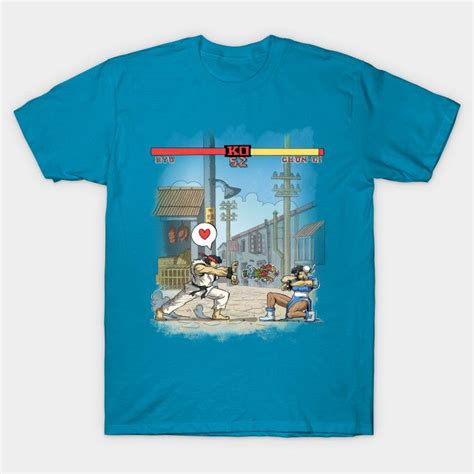 STREET LOVERS - Street Fighter T-Shirt - The Shirt List | Street fighter video game, Ryu street ...