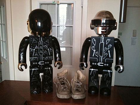 Daft punk's official youtube channel Daft Punk dolls, Ed Droste's guitar & other stuff for charity