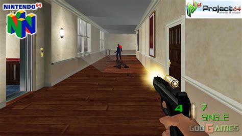 007 The World Is Not Enough Gameplay Nintendo 64 1080p Project 64