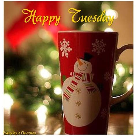 Christmas Cup Happy Tuesday Quote Pictures Photos And Images For