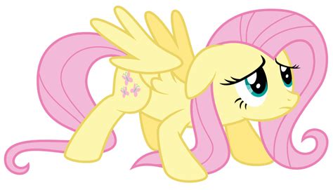 Fluttershy Is Scared My Little Pony Friendship Is Magic Fan Art