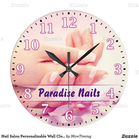 Great wall for spire auto in puchong,selangor. Nail Salon Personalizable Wall Clock | Zazzle.com | Wall ...