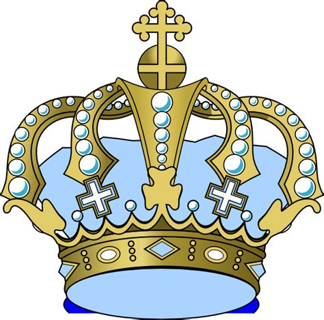 Blue Crown Clipart Aktifyabun