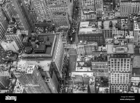 Aerial View Of Cityscape Stock Photo Alamy