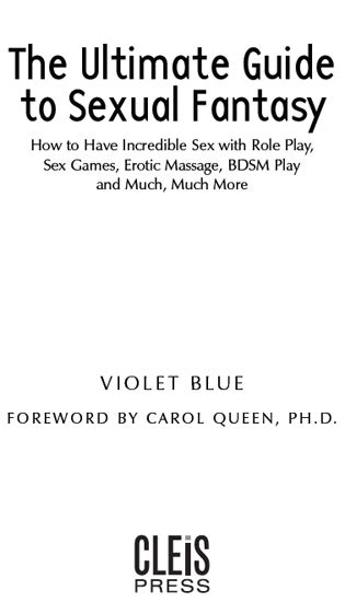 Read The Ultimate Guide To Sexual Fantasy By Violet Blue Online Free Full Book China Edition