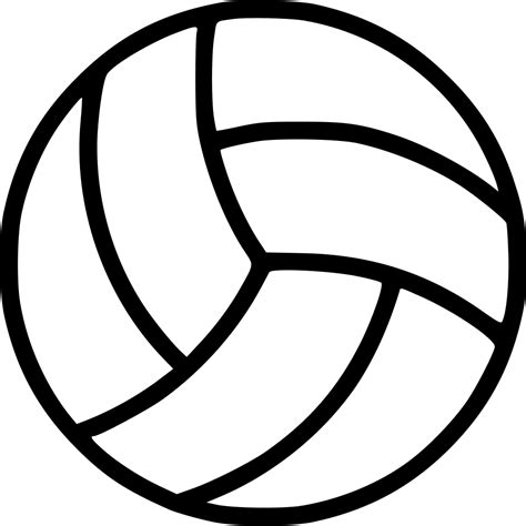 Volleyball Silhouette Svg