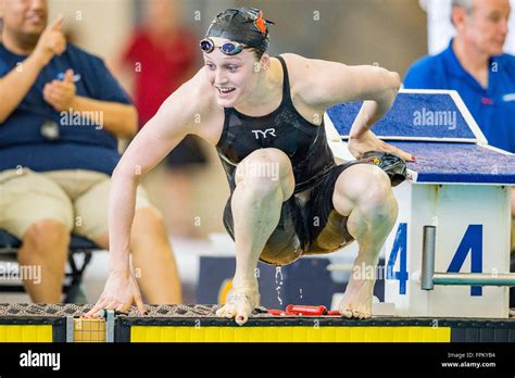 Louisville Swimmer Kelsi Worrell During The Ncaa Womens Swimming And
