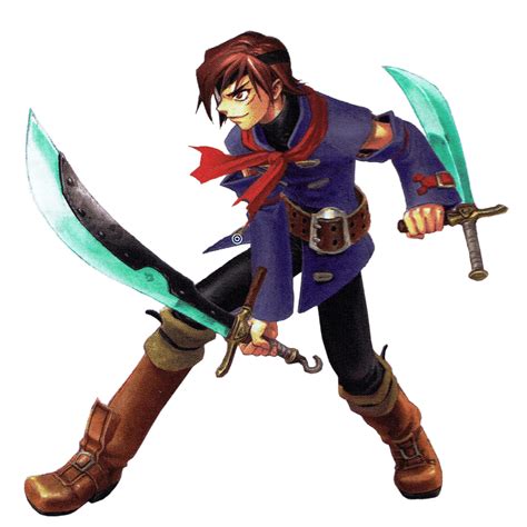 Vyse Skies Of Arcadia Render V2 By Eternalashen On Deviantart