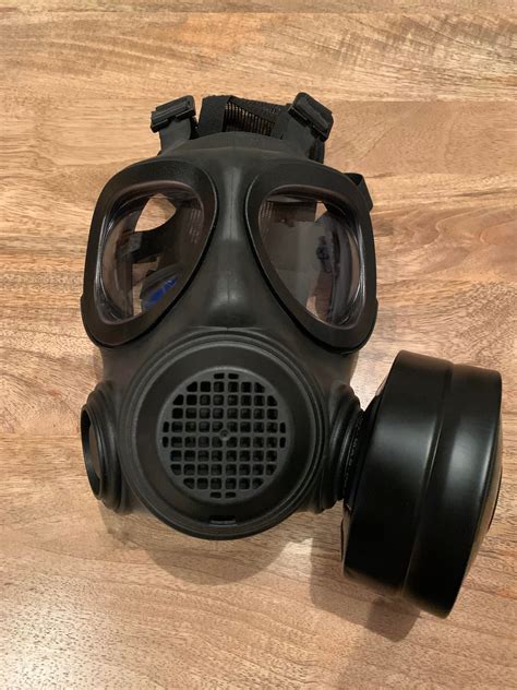First Gas Mask As A Civi Forsheda Nbc F2 A4 Gas Mask Fitted With
