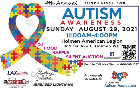 4th Annual Autism Awareness Fundraiser 95 7 The Rock