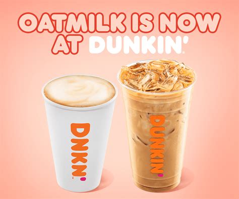Dunkin Donuts Is Now Offering Oat Milk Nationwide Popsugar Fitness