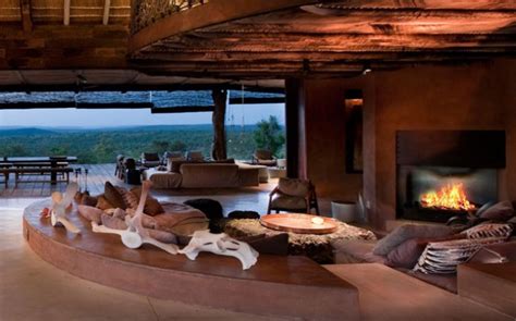 Picture Of Luxury South African Villa With Cave Like Interiors