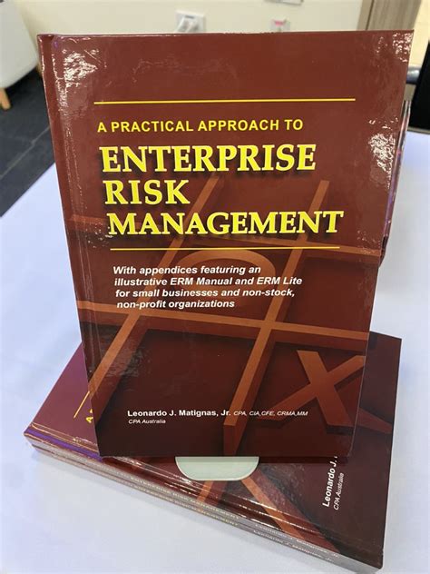 Enterprise Risk Management Book Hardbound The Institute Of