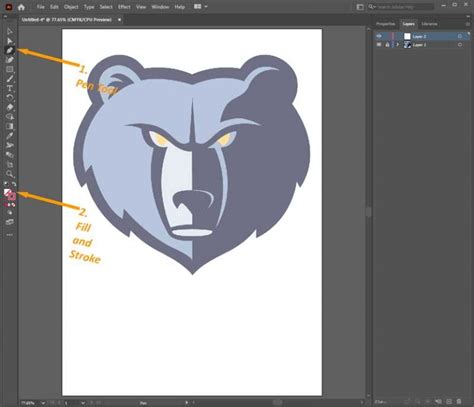 How To Trace An Image In Illustrator Using Pen Tool