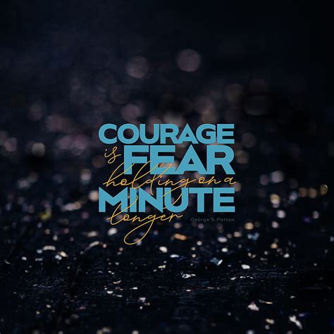 Quote Courage Fear Thought Saying Hd Phone Wallpaper Peakpx
