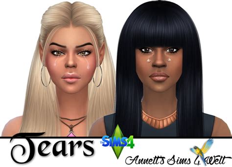 The Best Tears By Annett85 The Sims Sims 4 Sims