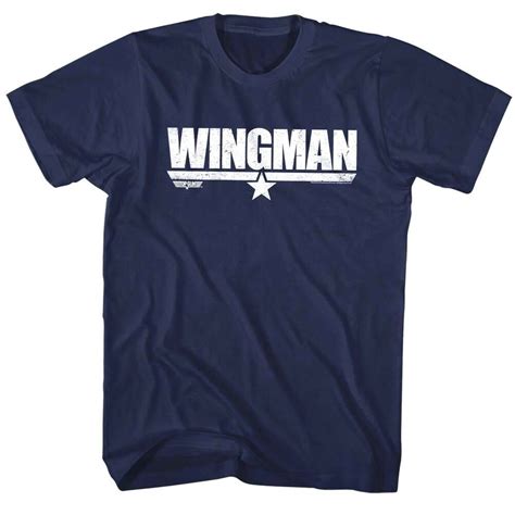 Top Gun Wingman Shirt Mens Graphic Classic Movie Tees Societees