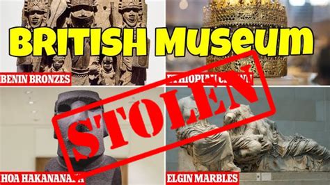 Stolen Artifacts In The British Museum Youtube