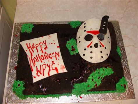 Jason Halloween Cake