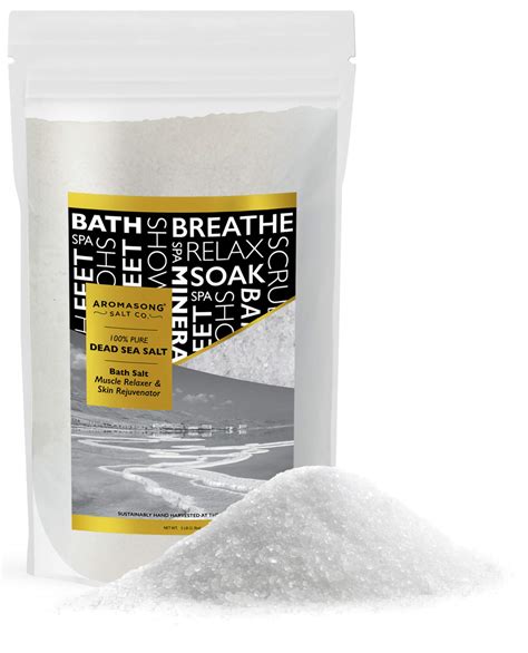 Dead Sea Saltmineral Spa Bath Salts5 Lbs Fine Grain Large Bulk