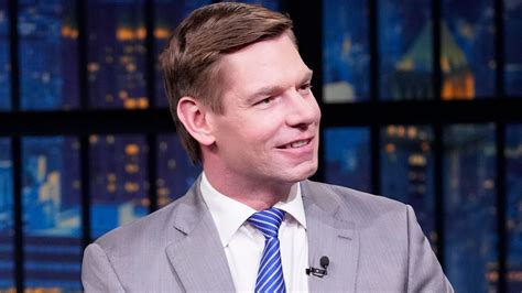 Watch Late Night With Seth Meyers Interview Rep Eric Swalwell Defends Himself Against