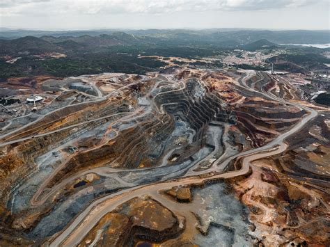 La Mine De Cuivre De Rio Tinto Vue Du Ciel Par Tom Hegen 2tout2rien