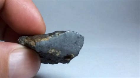 Silicated Iron Meteorite Piece 2 Of 3 With Cut Window Youtube