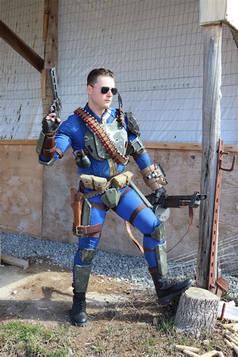 My Fallout 4 Sole Survivor And Dogmeat Cosplay Rfo4