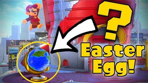 Globe Trotting Music Box Easter Egg Super Mario Odyssey Nintendo
