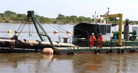 Continúan las tareas de dragado en el río Paraguay TodoLOGISTICA NEWS