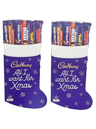 2 x cadbury large stocking chocolate selection box christmas t 179g 7622201799182 ebay