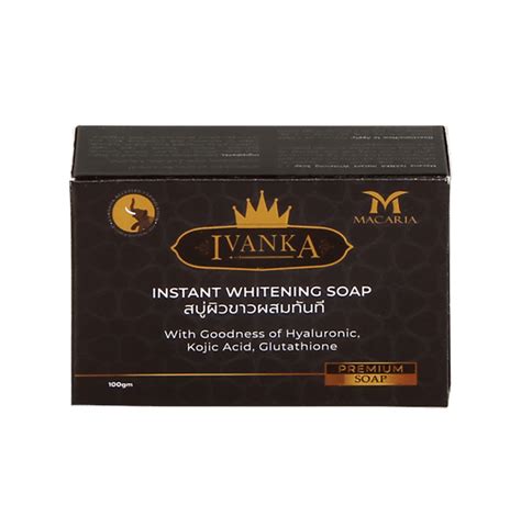 Macaria Ivanka Instant Whitening Soap Buy Box Of 100 Gm Soap At Best