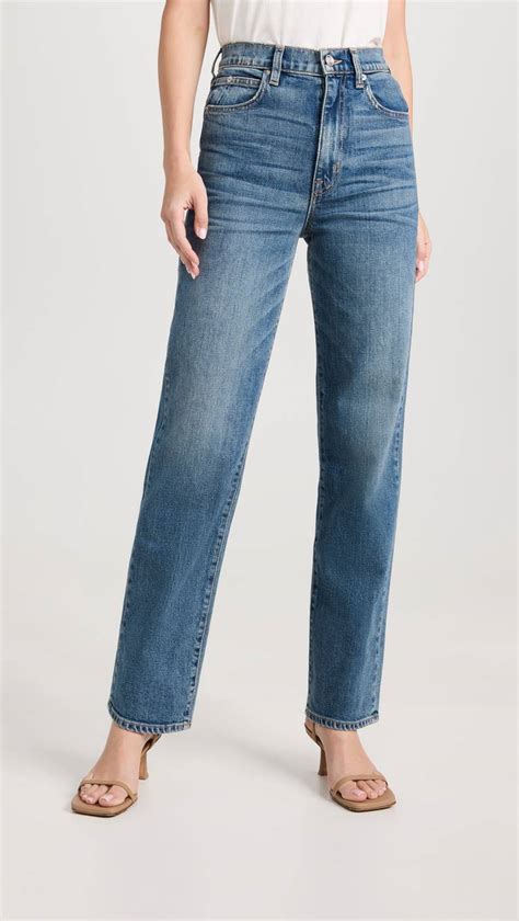 8 easy high waisted jeans outfits that are eternally chic who what wear