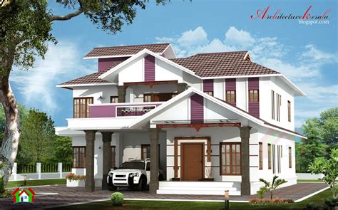Architecture Kerala 2400 Sq Ft 4 Bhk Kerala House Design