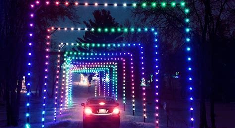 This Drive Thru Christmas Light Tunnel Is Just 2 Hours From Toronto