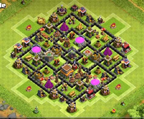 Clash Of Clans Th8 Base - Top 14+ Best TH8 Farming Base 2018 (New! Update) Anti Everything | Cocbases