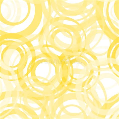 Seamless Yellow Spot Pattern Stock Vector Illustration Of Abstract