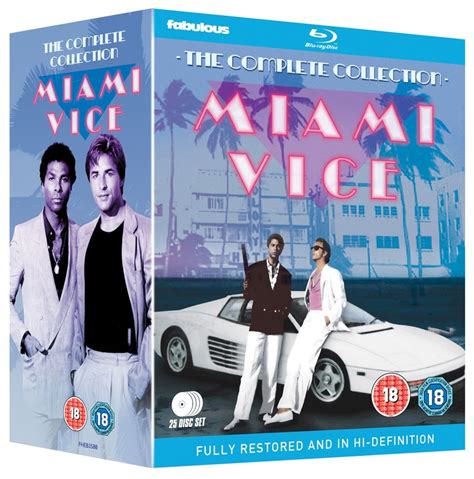 Miami Vice The Complete Collection Blu Ray Box Set Free Shipping