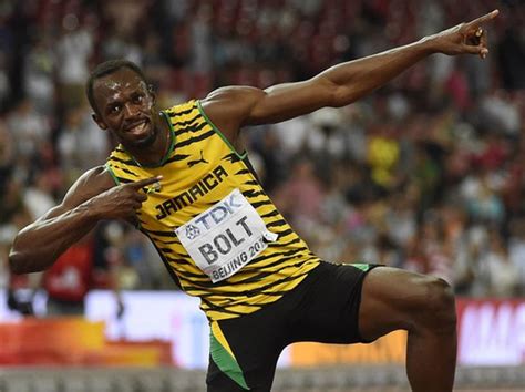Watch Usain Bolt Celebrating Wis Wt Victory With The Champion Dance