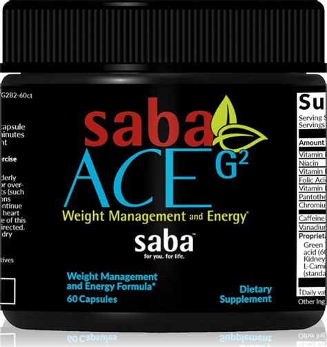 Saba Ace G2 Thermogenic Fat Burner Pérdida De Chile Ubuy