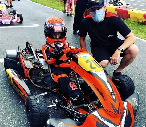 ALEX TAGLIANI TAKES AN ACTIVE ROLE IN THE PROMOTION OF A YOUNG KART DRIVER NAMED ILIE TRISTAN ...