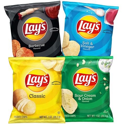 Lays Potato Chip Variety Pack 40 Count Only 1139 Common Sense With Money
