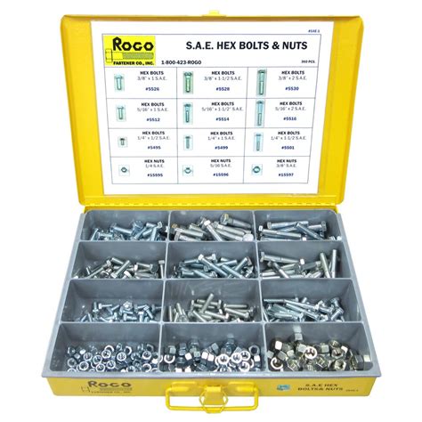 Sae Hex Bolts And Nuts Rogo Fastener Co Inc