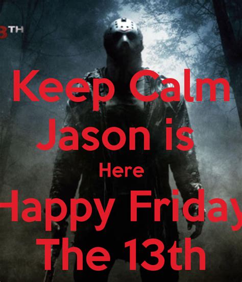 Horror Movie Characters Horror Movies Jason Friday Happy Friday The