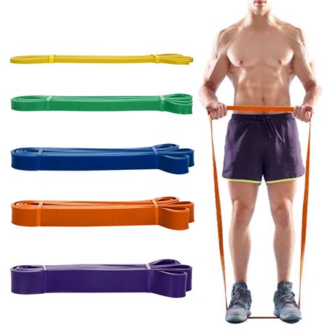 5pcs Resistance Bands Pull Up Assist Bands Resistance Stretch Band For