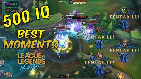 Wild Rift Best Moments And Outplays League Of Legends Wild Rift Replay