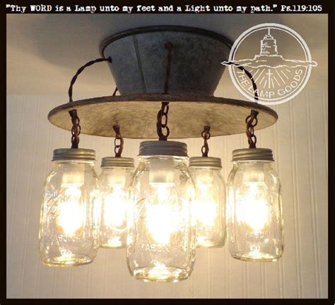 An Exclusive Lamp Goods Mason Jar Light 5 Light Mason Jar Light