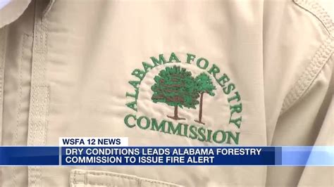 Alabama Forestry Commission Issues Statewide Fire Alert Youtube